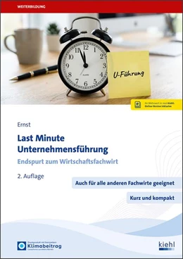 Abbildung von Ernst | Last Minute Unternehmensführung | 2. Auflage | 2026 | beck-shop.de