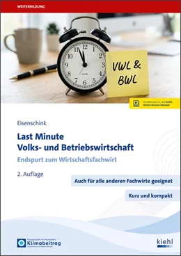 Abbildung von Eisenschink | Last Minute Volks- und Betriebswirtschaft | 2. Auflage | 2026 | beck-shop.de