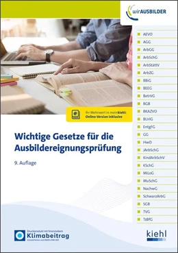 Abbildung von Wichtige Gesetze für die Ausbildereignungsprüfung | 9. Auflage | 2026 | beck-shop.de