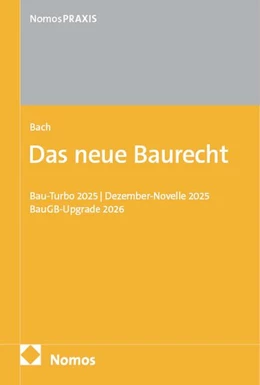 Abbildung von Bach | Das neue Baurecht | 1. Auflage | 2026 | beck-shop.de
