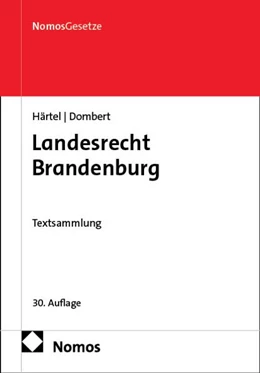 Abbildung von Härtel / Dombert | Landesrecht Brandenburg | 30. Auflage | 2026 | beck-shop.de