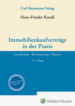 Abbildung von Krauß | Immobilienkaufverträge in der Praxis | 11. Auflage | 2026 | beck-shop.de