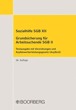 Abbildung von Sozialhilfe SGB XII - Grundsicherung für Arbeitsuchende SGB II | 36. Auflage | 2026 | beck-shop.de