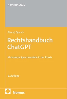 Abbildung von Ebers / Quarch | Rechtshandbuch ChatGPT | 2. Auflage | 2026 | beck-shop.de