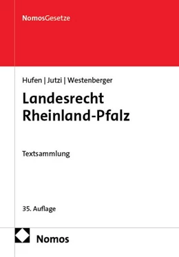 Abbildung von Hufen / Jutzi | Landesrecht Rheinland-Pfalz | 35. Auflage | 2026 | beck-shop.de