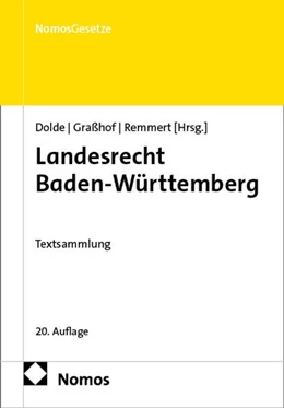 Abbildung von Dolde / Graßhof | Landesrecht Baden-Württemberg | 20. Auflage | 2026 | beck-shop.de