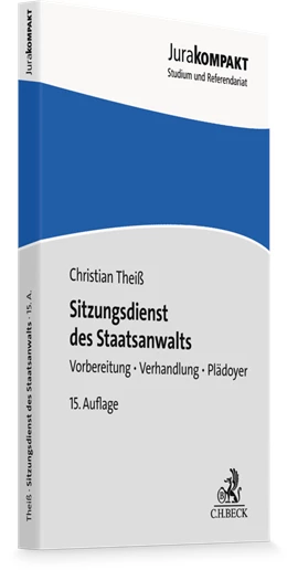 Abbildung von Theiß | Sitzungsdienst des Staatsanwalts | 15. Auflage | 2027 | beck-shop.de