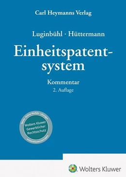 Abbildung von Luginbühl / Hüttermann | Einheitspatentsystem | 2. Auflage | 2026 | beck-shop.de