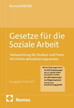 Abbildung von Gesetze für die Soziale Arbeit | 16. Auflage | 2026 | beck-shop.de