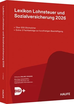 Abbildung von Lexikon Lohnsteuer und Sozialversicherung 2026 plus Onlinezugang | 1. Auflage | 2026 | beck-shop.de