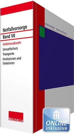 Abbildung von Walhalla Fachredaktion | Notfallvorsorge - mit Aktualisierungsservice, Band VII: Notfallvorsorge Bd. VII Gefahrenabwehr • mit Aktualisierungsservice | 1. Auflage | 2023 | beck-shop.de