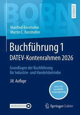 Abbildung von Bornhofen | Buchführung 1 DATEV-Kontenrahmen 2026 | 38. Auflage | 2026 | beck-shop.de