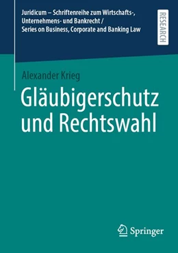 Abbildung von Krieg | Gläubigerschutz und Rechtswahl | 1. Auflage | 2026 | beck-shop.de