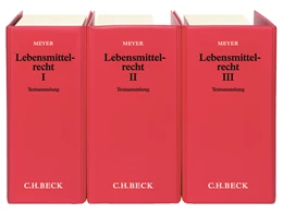 Abbildung von Meyer | Lebensmittelrecht | 168. Auflage | 2025 | beck-shop.de