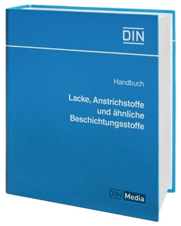 Abbildung von DIN | Handbuch Lacke, Anstrichstoffe und ähnliche Beschichtungsstoffe | 1. Auflage | 2024 | beck-shop.de