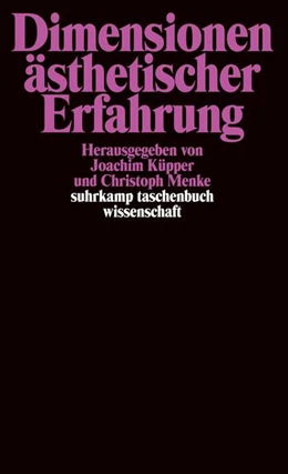 Abbildung von Küpper / Menke | Dimensionen ästhetischer Erfahrung | 1. Auflage | | beck-shop.de