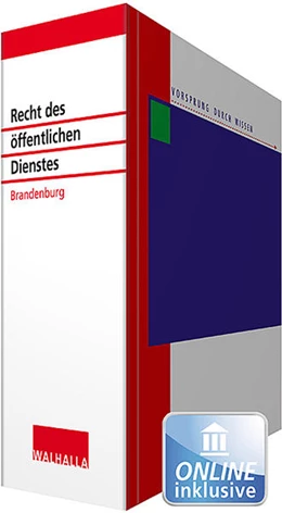 Abbildung von Wallhalla Fachredaktion | Recht des öffentlichen Dienstes Brandenburg • mit Aktualisierungsservice | 1. Auflage | 2025 | beck-shop.de