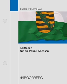 Abbildung von Riedel / Kaden | Leitfaden für die Polizei Sachsen | 1. Auflage | 2018 | beck-shop.de