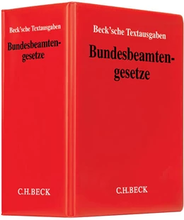 Abbildung von Bundesbeamtengesetze | 72. Auflage | 2025 | beck-shop.de