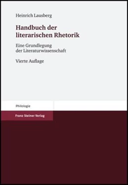 Abbildung von Lausberg | Handbuch der literarischen Rhetorik | 4. Auflage | 2008 | beck-shop.de