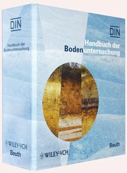 Abbildung von DIN | Handbuch der Bodenuntersuchung | 1. Auflage | 2018 | beck-shop.de