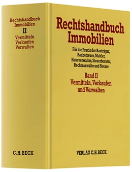 Abbildung von Koeble / Grziwotz | Rechtshandbuch Immobilien
, Band 2: Vermitteln, Verkaufen und Verwalten | 27. Auflage | 2018 | beck-shop.de