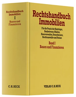 Abbildung von Rechtshandbuch Immobilien
, Band 1: Bauen und Finanzieren
 | 29. Auflage | 2020 | beck-shop.de