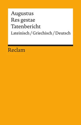 Abbildung von Giebel | Res gestae / Tatenbericht | 1. Auflage | 1986 |  9773 | beck-shop.de
