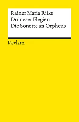 Abbildung von Rilke / Groddeck | Duineser Elegien - Die Sonette von Orpheus | 1. Auflage | 1997 | 9624 | beck-shop.de
