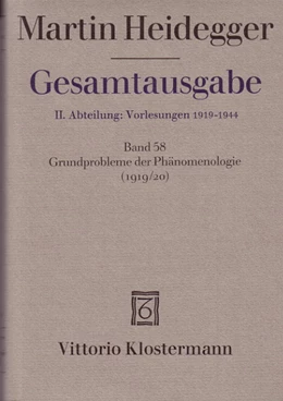 Abbildung von Heidegger / Gander | Martin Heidegger Gesamtausgabe | 2. Auflage | 2010 | beck-shop.de