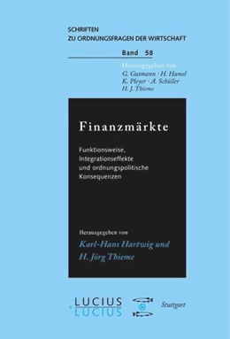 Abbildung von Hartwig / Thieme | Finanzmärkte | 1. Auflage | 1999 | 58 | beck-shop.de