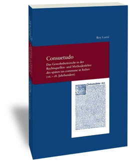 Abbildung von Garré | Consuetudo | 1. Auflage | 2005 | 183 | beck-shop.de