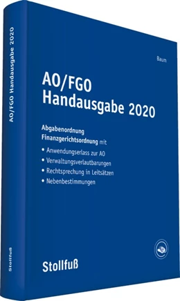 Abbildung von AO/FGO Handausgabe • online | 1. Auflage | | beck-shop.de