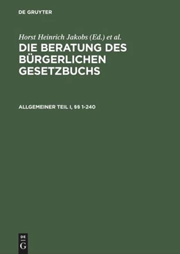Abbildung von Jakobs / Schubert | Allgemeiner Teil I und II, §§ 1–240 | 1. Auflage | 1984 | beck-shop.de
