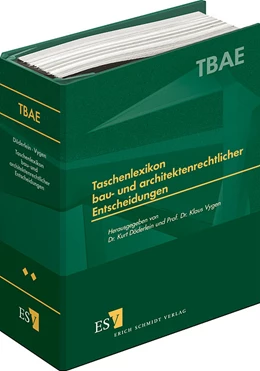 Abbildung von Döderlein / Vygen | Taschenlexikon bau- und architektenrechtlicher Entscheidungen | 1. Auflage | 2007 | beck-shop.de