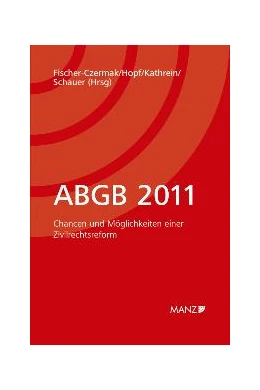 Abbildung von Fischer-Czermak / Hopf | ABGB 2011 | 1. Auflage | 2008 | beck-shop.de