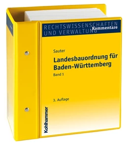 Abbildung von Sauter | Landesbauordnung für Baden-Württemberg | 1. Auflage | 2024 | beck-shop.de