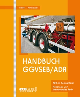 Abbildung von Ridder / Holzhäuser | Handbuch GGVSEB/ADR | 1. Auflage | 2024 | beck-shop.de