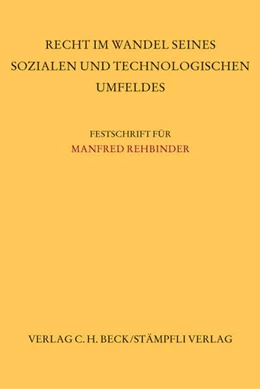 Abbildung von Recht im Wandel seines sozialen und technologischen Umfeldes | 1. Auflage | 2002 | beck-shop.de