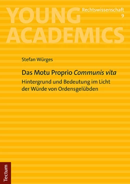 Abbildung von Würges | Das Motu Proprio Communis vita | 1. Auflage | 2024 | beck-shop.de