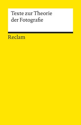 Abbildung von Stiegler | Texte zur Theorie der Fotografie | 1. Auflage | 2010 | 18708 | beck-shop.de