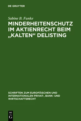 Abbildung von Funke | Minderheitenschutz im Aktienrecht beim 