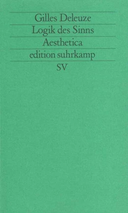 Abbildung von Deleuze / Bohrer | Logik des Sinns | 9. Auflage | 1993 | beck-shop.de
