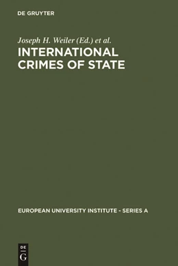 Abbildung von Weiler / Cassese | International Crimes of State | 1. Auflage | 1988 | 10 | beck-shop.de