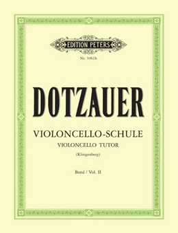 Abbildung von Dotzauer / Klingenberg | Violoncello-Schule - Band 2: Zweite bis fünfte Lage | 1. Auflage | 2001 | beck-shop.de