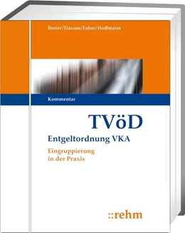 Abbildung von Breier † / Dassau | TVöD Entgeltordnung VKA - mit Aktualisierungsservice | 1. Auflage | 2024 | beck-shop.de