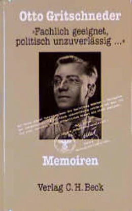 Abbildung von Gritschneder | Fachlich geeignet, politisch unzuverlässig... | 1. Auflage | 1995 | beck-shop.de