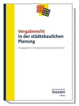 Abbildung von Spannowsky / Hofmeister | Vergaberecht in der städtebaulichen Planung | 1. Auflage | 2008 | beck-shop.de