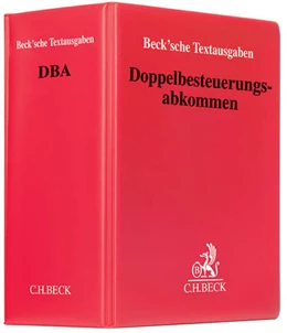 Abbildung von Doppelbesteuerungsabkommen: DBA | 35. Auflage | 2024 | beck-shop.de