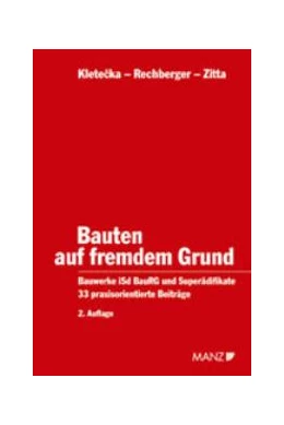 Abbildung von Kletecka / Rechberger | Bauten auf fremdem Grund | 2. Auflage | 2004 | beck-shop.de